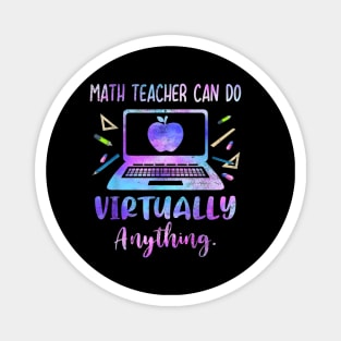 Math Teacher Can Do Virtually Anything Costume Teaching Magnet